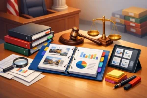 How to Prepare Courtroom Exhibit Books for Trial