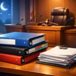 Overnight Exhibit Trial Binders for Courthouses